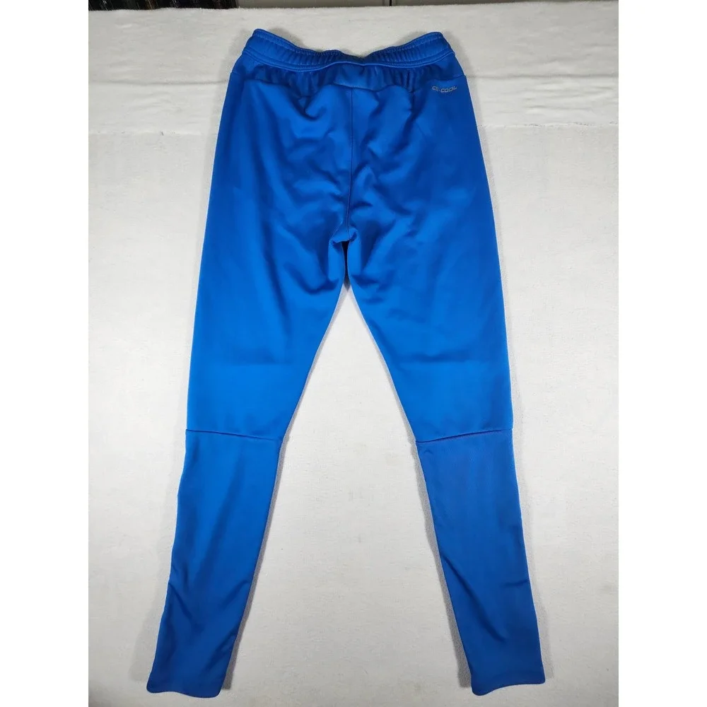Capelli Sport Youth Large 14-16 Soccer Training Pants Blue Track Joggers Zip Leg